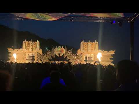 Necropsycho live set in Cosmic spirit 3 Goa