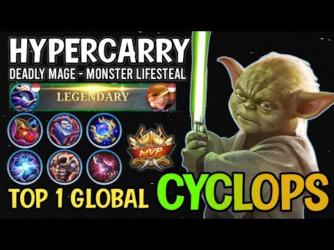 Cyclops Best Build 2023 [ Top 1 Global Cyclops Gameplay Build ] - Mobile Legends