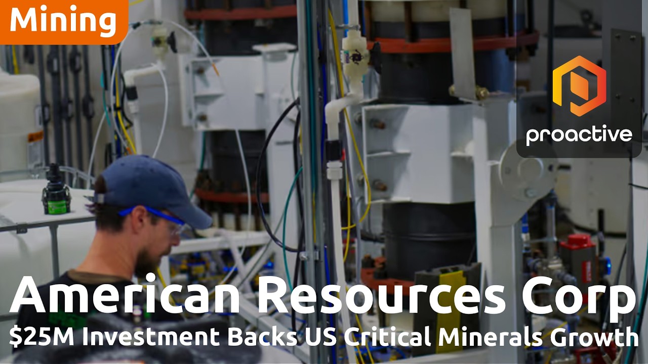 American Resources secures $25M U.S. defense investment for Rare Earth refining expansion