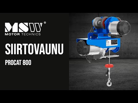 video - Siirtovaunu - 800 kg