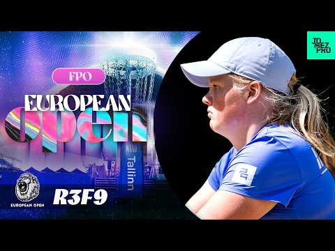 2026 European Open | FPO R3F9 | Salonen, Jurčíková, Blomroos, Hansen | Jomez Disc Golf