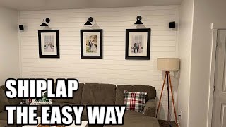How to Install Shiplap | DIY Accent Wall