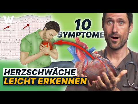 Herzschwäche: 10 frühe Signale – handeln, bevor es zu spät ist