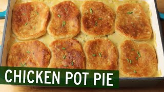 Chicken Pot Pie with Canned Biscuits