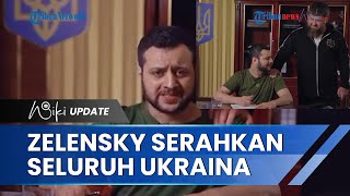 Rekayasa CGI, Video Zelensky Menangis Serahkan Ukraina, Pemimpin Chechnya Berusaha Menguatkan
