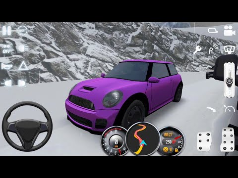 Driving School 2017 | Driving Mini Cooper Snow Mountain - Android Gameplay #6