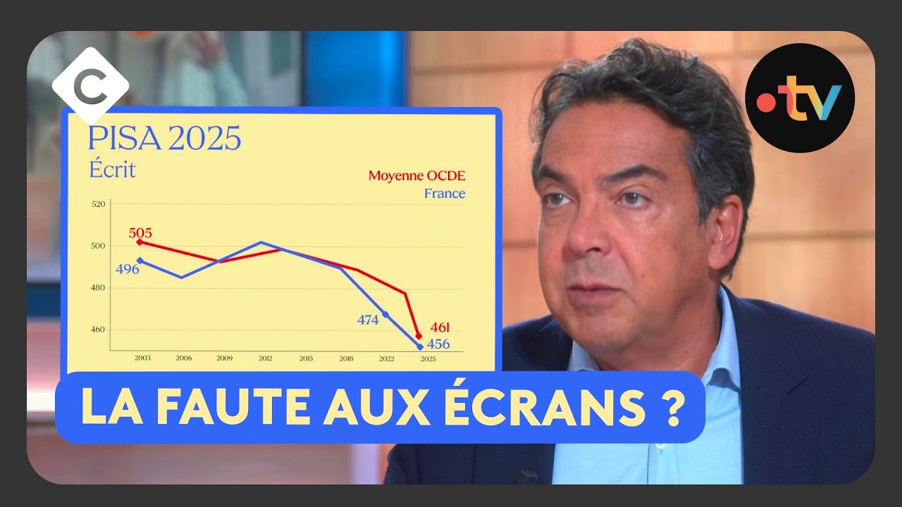 Classement Pisa : les élèves français au plus bas - L’édito de Patrick Cohen