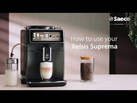 Comment installer et utiliser ma Saeco Xelsis Suprema & Deluxe | SM88XX & SM87XX