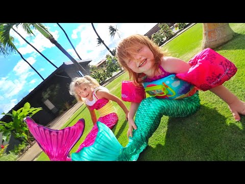 ADLEY PRINCESS ARIEL MAKEOVER!! the little mermaid in real life with Dorothy Gee