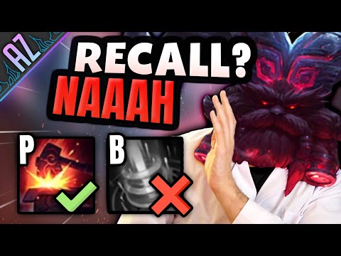 ORNN JUNGLE ESPLODI BUILD: UN SOLO RECALL IN TUTTO IL GAME - AZ PENTAKILL CHALLENGE