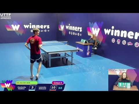 Panchenko Vladislav - Leonenko Aleksandr. WINners CUP Table Tennis 8 04.12.2020 16:45