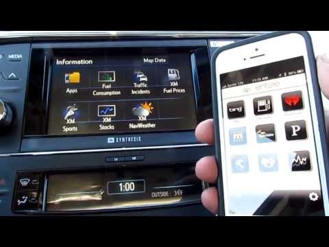 2013 Toyota Avalon Limited Entune demo Part 1