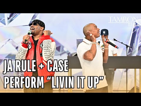 Ja Rule + Case Perform "Livin' It Up" at The Cookout