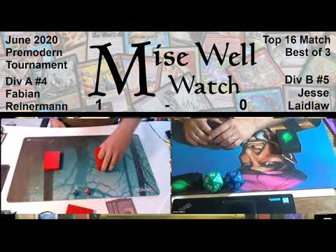 June 2020 Premodern Monthly - Top 16 Match - Rg Goblins vs Tangle Elves