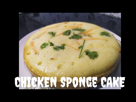 Easy and tasty cake😋 || CHICKEN SPONGE CAKE || ramzan special||