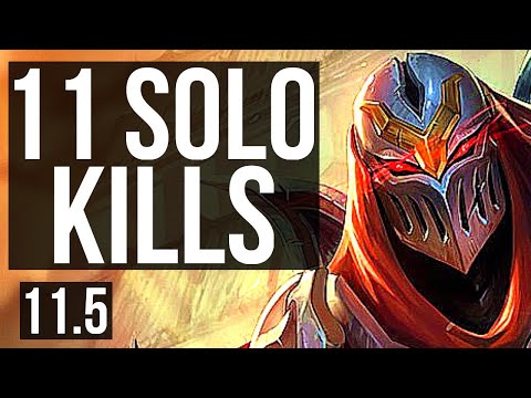 ZED vs VIEGO (MID) | 11 solo kills, 2.4M mastery, 800+ games, Rank 11 Zed | NA Grandmaster | v11.5