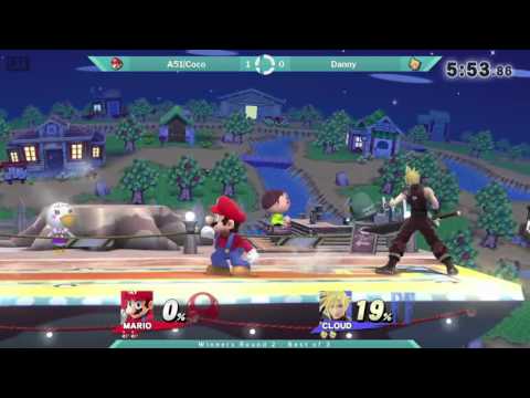 SOS 41 WR2 - A51|Coco (Mario) vs Danny (Cloud)