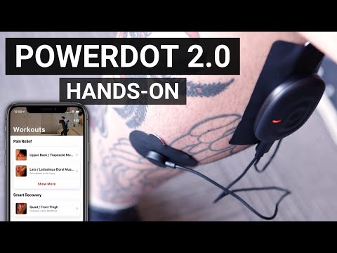 Hands-on with the PowerDot 2.0 by Therabody
