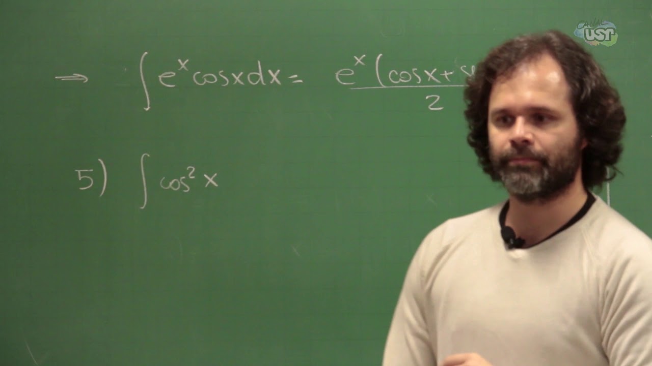 Cálculo I - Aula 27 (2/3) Exemplos de integração por partes