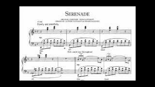 Richard Clayderman - Serenade (with score).