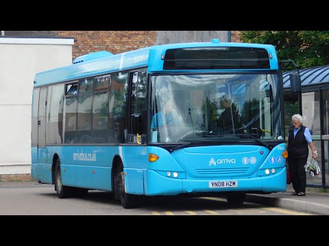 Tired THRASH! | Scania K270UB OmniLink 3502 (YN08 HZM) | Arriva Midlands