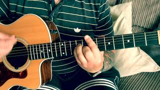 Franz Ferdinand-Take Me Out-Acoustic Guitar Lesson.