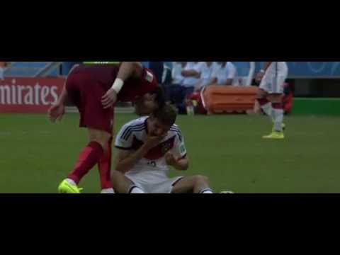 Sie nehmen Pepe Le Red Card - Deutschland vs Portugal - Juni 2014 Brasilien-