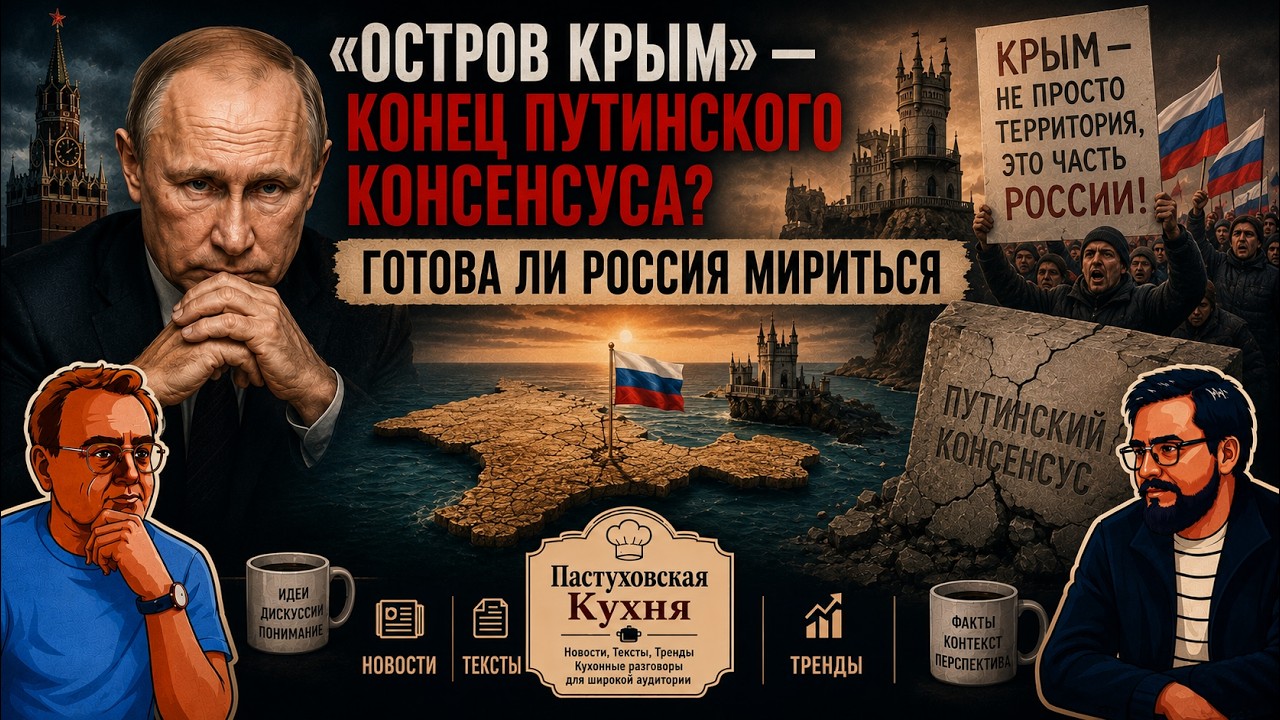 "Остров Крым" - конец Путинского консенсуса? Готова ли Россия мириться? Пасту?