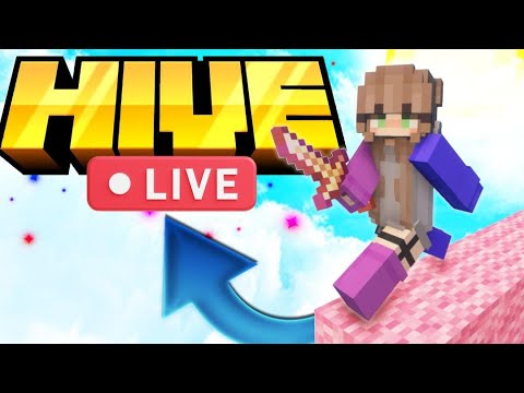 Caketin - Minecraft Hive With Viewers!! Join for parties, cs's and cookiesss :D