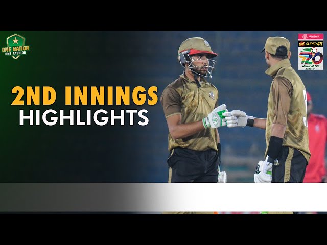 2nd Innings Highlights | Lahore Blues vs Sialkot | Match 56 | National T20 2023-24 | PCB | M1W1L