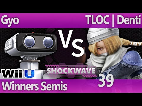 SW39 Smash 4 - Gyo (ROB) vs TLOC | Denti (Sheik) - Winners Semis