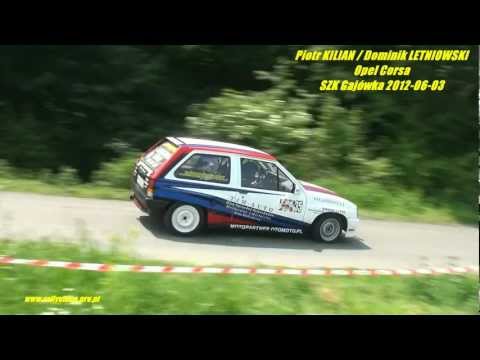 Piotr KILIAN / Dominik LETNIOWSKI - Opel Corsa - SZK Gajówka 2012-06-03