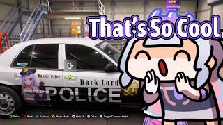 Biboo Was So Amazed With CopSeki Car Design From Pebbles【Hololive EN】