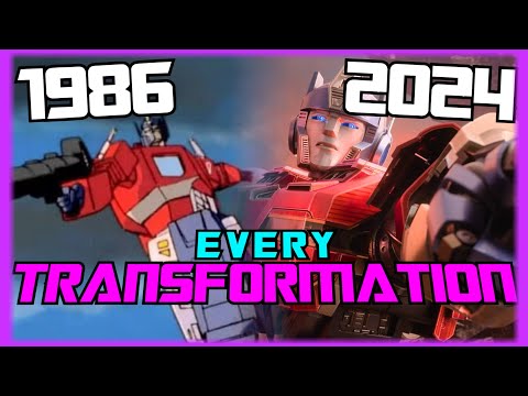 Transformers Movies | All Transformations (1986-2024)