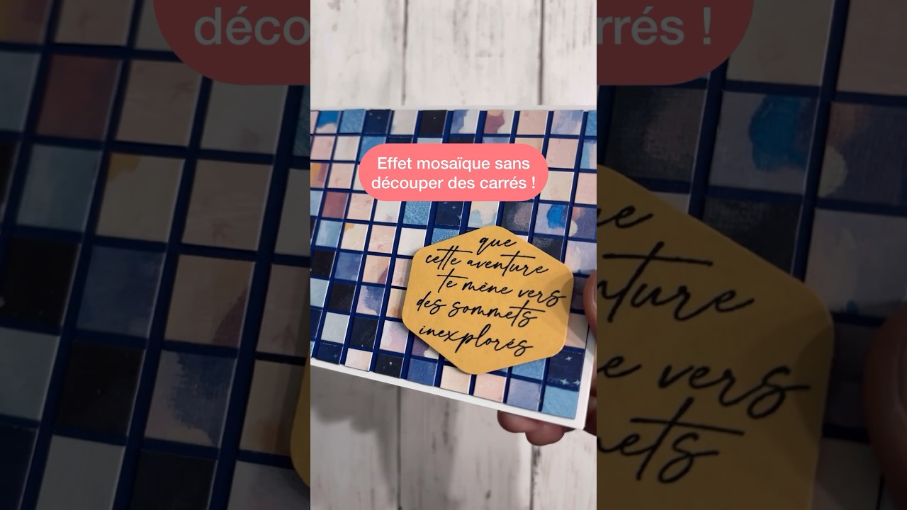 Carte mosaïque sans carré #diy #art facade placeholder
