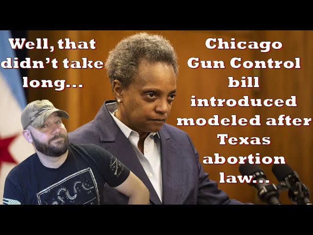 Chicago Dem introduces Gun Control modeled after Texas abortion bill... This didn't take long...