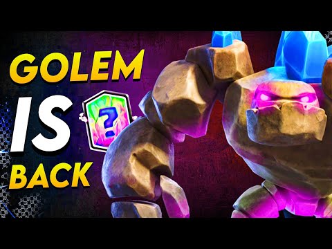 The *TOXIC* Age of Golem RETURNS in Clash Royale