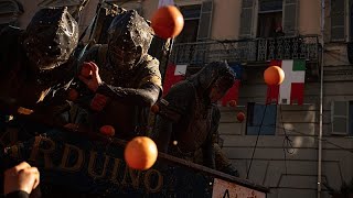 Karneval von Ivrea 2026: Italiens legendäre Orangenschlacht lockt Tausende an