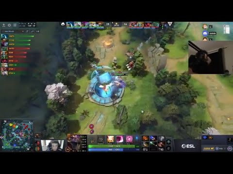 "This is Topson's Move man!" - Gorgc reacts to Larl Stealing Topson's Play