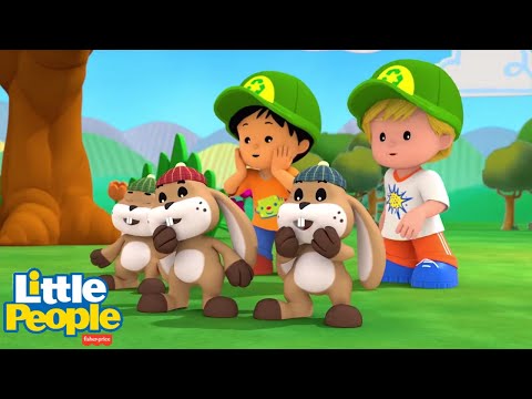 Play Time In The Garden ⭐ @littlepeople ⭐1 HOUR COMPILATION ⭐New Season! ⭐ - Kids TV Series, Kingdom Kids Zone - Little People - Fisher Price