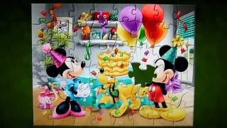 Disney Clubhouse Mickey Mouse Minnie Mouse Kids Puzzle Games Rompecabezas De Learning Activities Toy