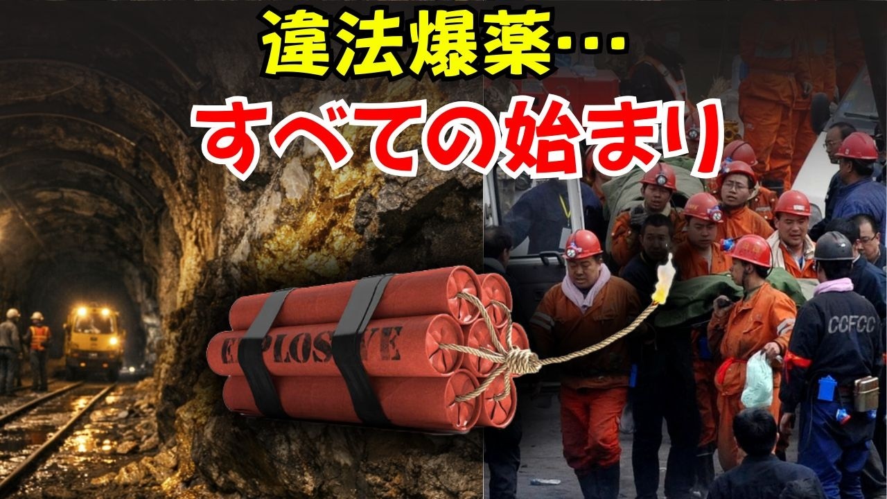 【実話】中国金鉱爆発事故…地下700mに22人閉じ込め、絶望の14日間で起きた信じられない奇跡と悲劇
