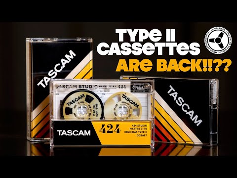 Tascam Master Studio 424: Type II Cassettes are back in production!!??
