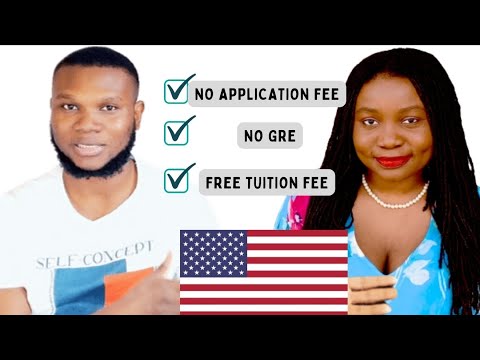 8 US UNIVERSITIES WITH NO APPLICATION FEES, NO GRE EXAM| With @Winning with Winnie