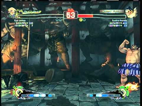 SSFIVAE: Gouken (kyo anton) vs. E.Honda (kusiro honda) SD