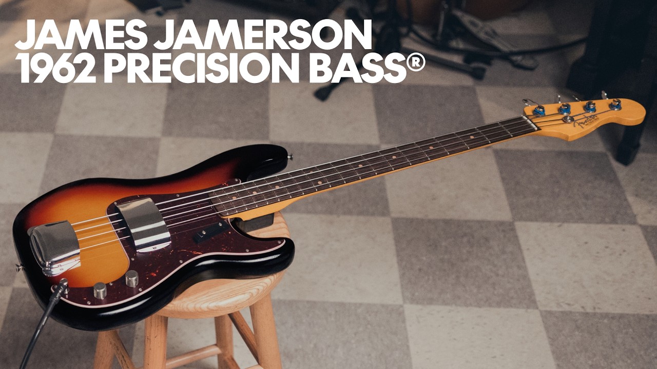The James Jamerson 1962 Precision Bass | Fender - YouTube