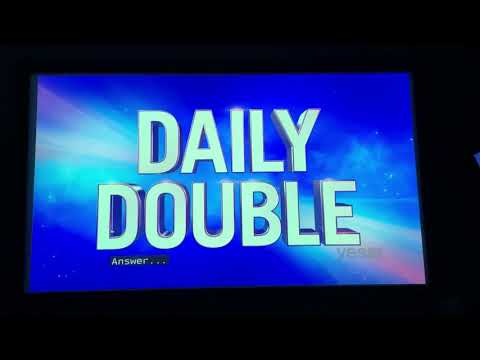 Jeopardy, Henry Baer Day 3 - 1st Daily Double (11/25/20)