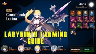 Epic Seven - LABYRINTH FARMING GUIDE!