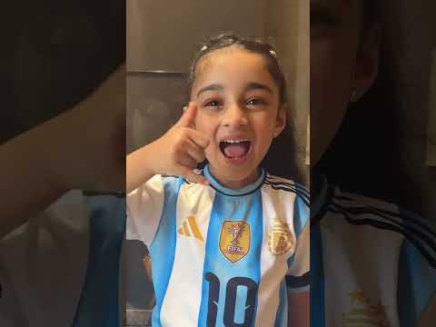 Nila's Version 🇦🇷😍 #fifaworldcup2026 #shorts #nilasrinish