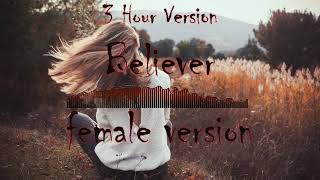 Download lagu Imagine Dragons - Believer (NSG Remix) (female version) | 3 HOURS mp3